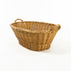 Mangelkorg, flätad rottning, 77x53 cm
