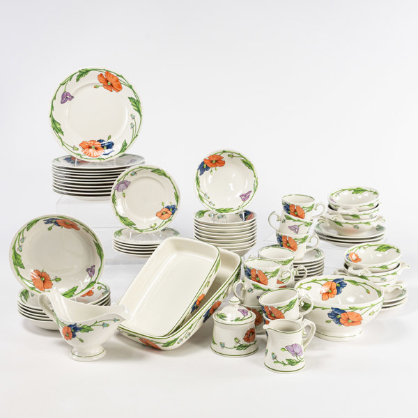 Mat- och Kaffeservis, 68 delar, "Amapola", Villeroy & Boch