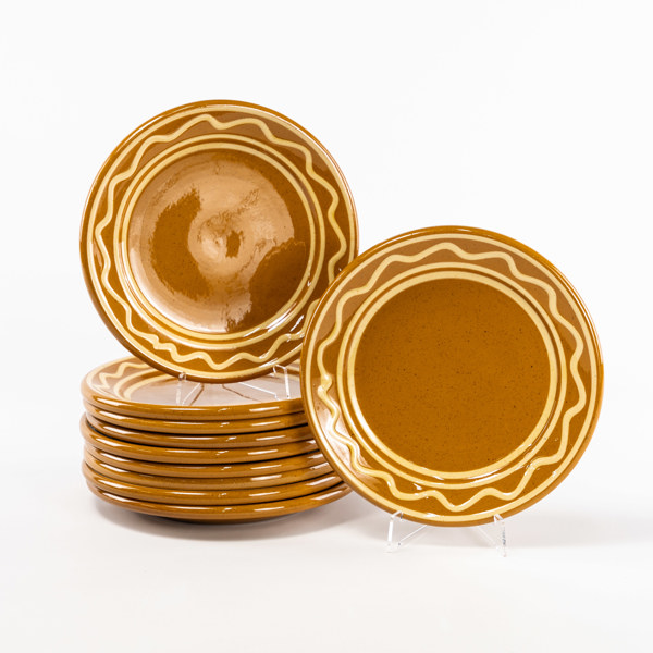 Tomas Anagrius, mattallrikar, 10 st, lergods, Ø 26 cm