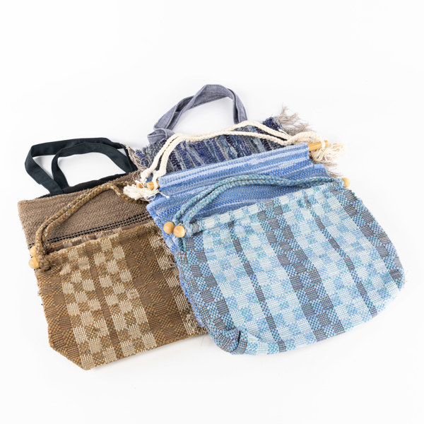 Bärväskor, 5 st, textil, 42x34 cm och mindre