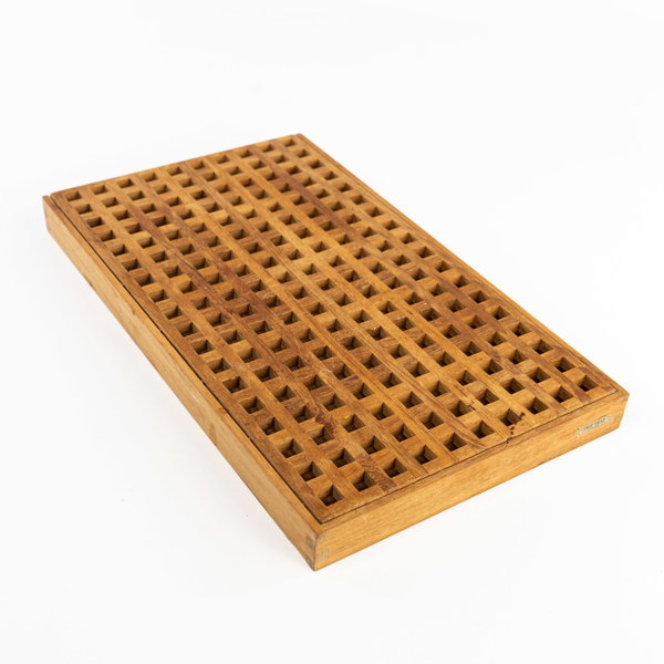 Skärbräda, teak, Trip Trap, Danmark, 42,5x25,5 cm