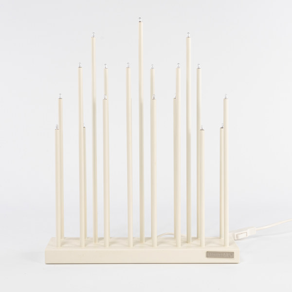 Lundgren & Strandberg, ljusstake, "Eldflugan", SMAK Design, höjd 36 cm