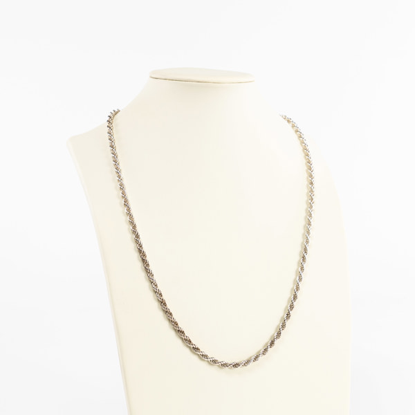 Kedja, silver, 50,4 gram, längd 70 cm