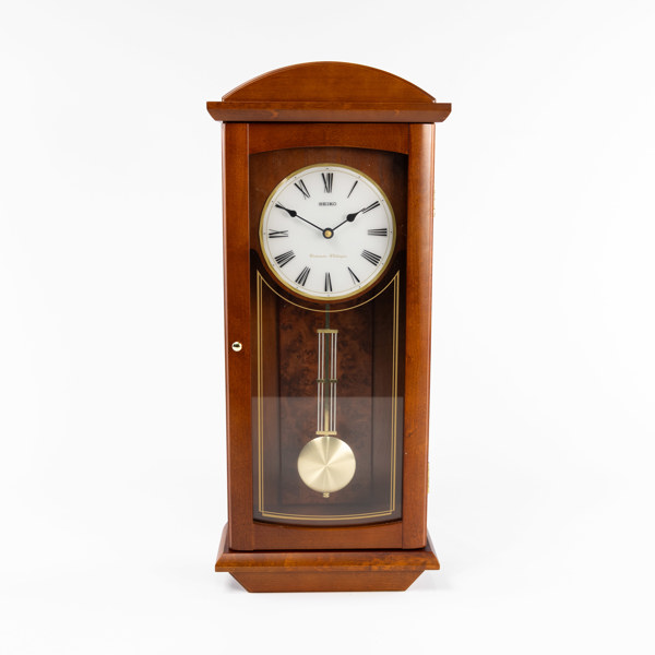 Väggur, Seiko, Westminster-Whittington, quartz, höjd 62 cm