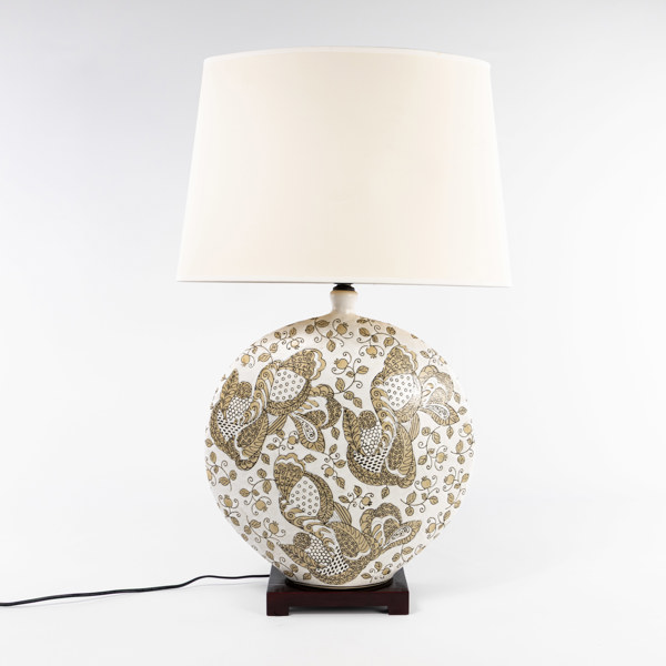 Bordslampa, keramik, höjd 82 cm