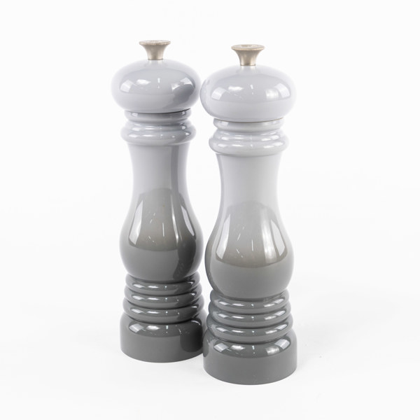 Salt- och Pepparkvarn, modern tillverkning, Le Creuset, höjd 21,5 cm