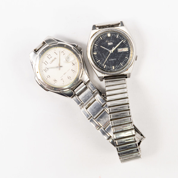 Armbandsur, 2 st, Seiko, Lorus, 39,5 mm och mindre