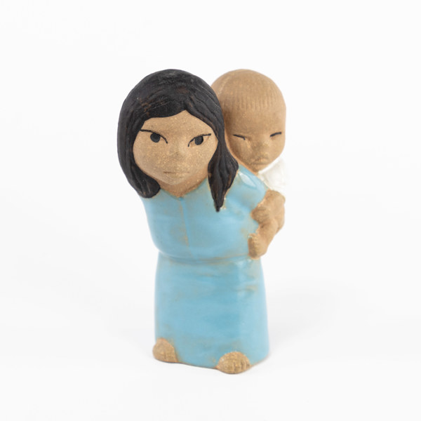 Lisa Larson, figurin "Öst", Gustavsborg, höjd 13 cm