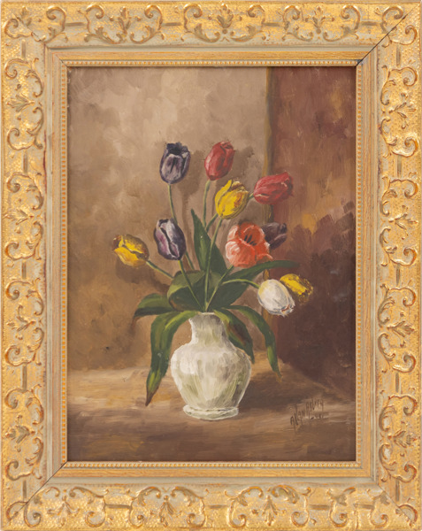 Allan Åsberg, olja på pannå, signerad, 40x50 cm