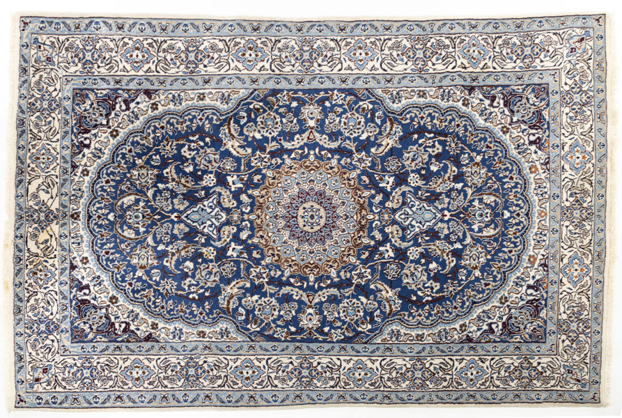 Matta, handknuten, Nain, 309x195 cm