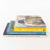 Böcker, 5 st, bl a Hilma af Klint