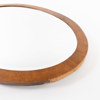 Spegel, oval, trä, 1900-talets första hälft, 85x58 cm