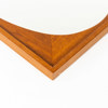 Spegel, teak, 60/70-tal, Danmark, 92x53 cm