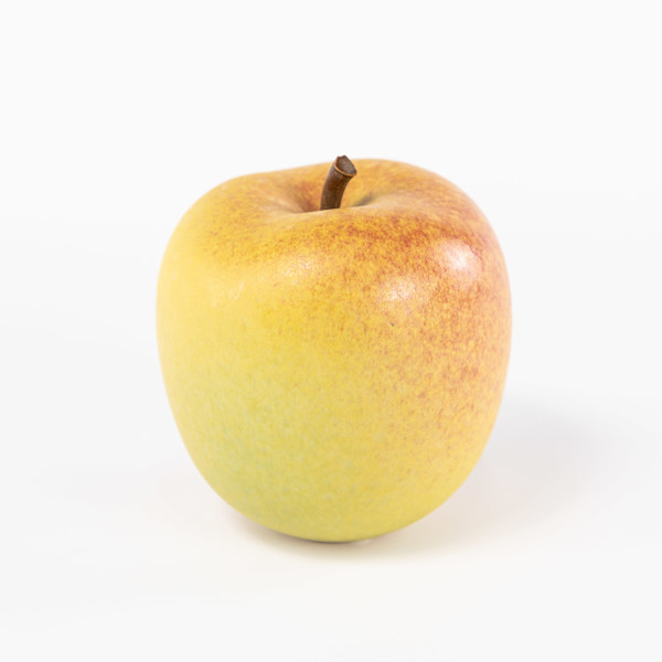 Kaj Fogelberg, skulptur, äpple, signerad, höjd 14 cm