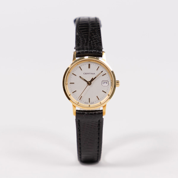 Damarmbandsur, Certina, 14k guld, 24 mm