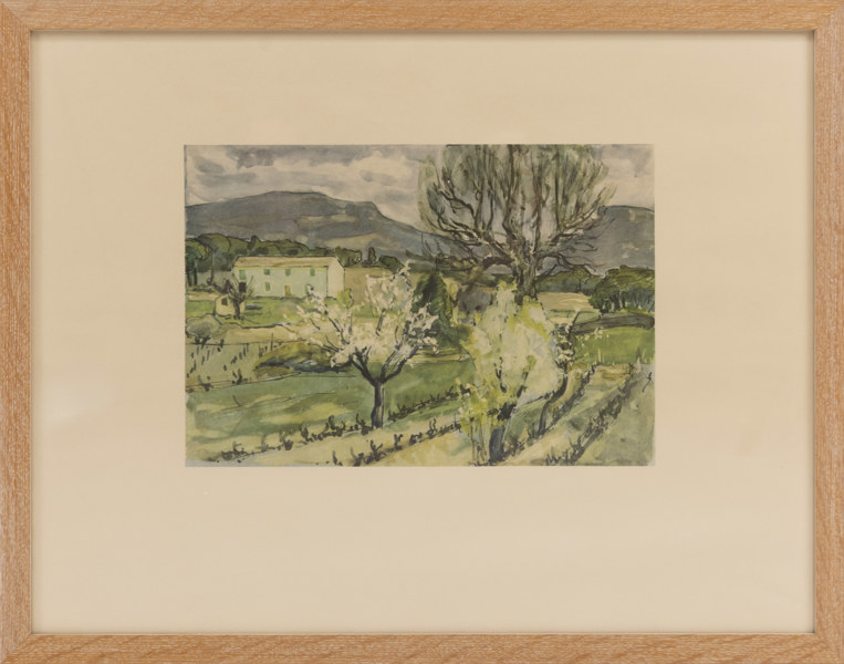 Prins Eugen, (e.), tryck, "Sydfransk", 57x45 cm