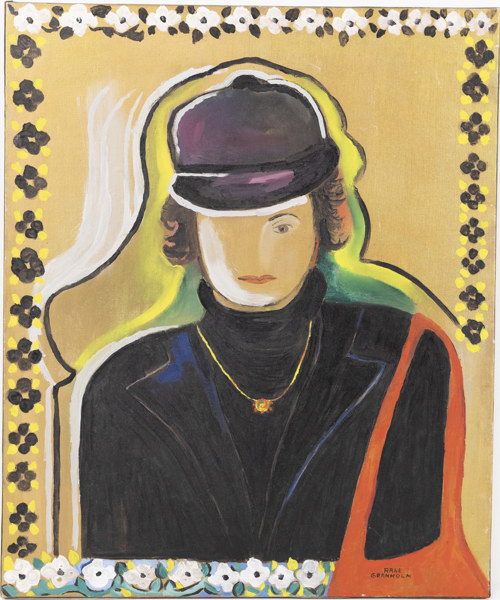 Oidentifierad konstnär, olja på duk, signerad, 54x65 cm