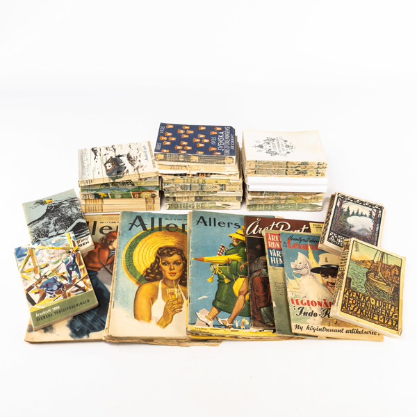 Äldre litteratur STF årsskrift 1915-1957, Allers, m.m.