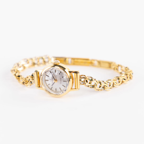 Omega, 19,5 mm, 18k guld, manuell, 70-tal