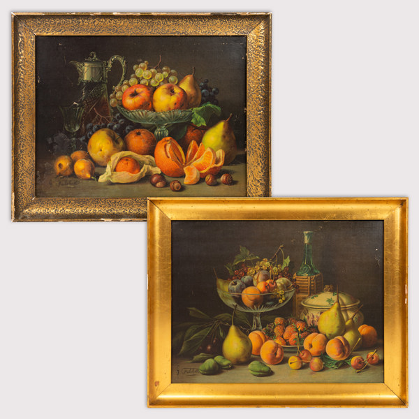 Guiseppe Falchetti, oljetryck, 2 st, 60x49 cm