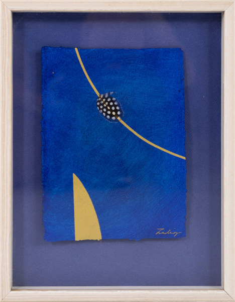 Dyveke Zadig, komposition, signerad, 28 x 36 cm