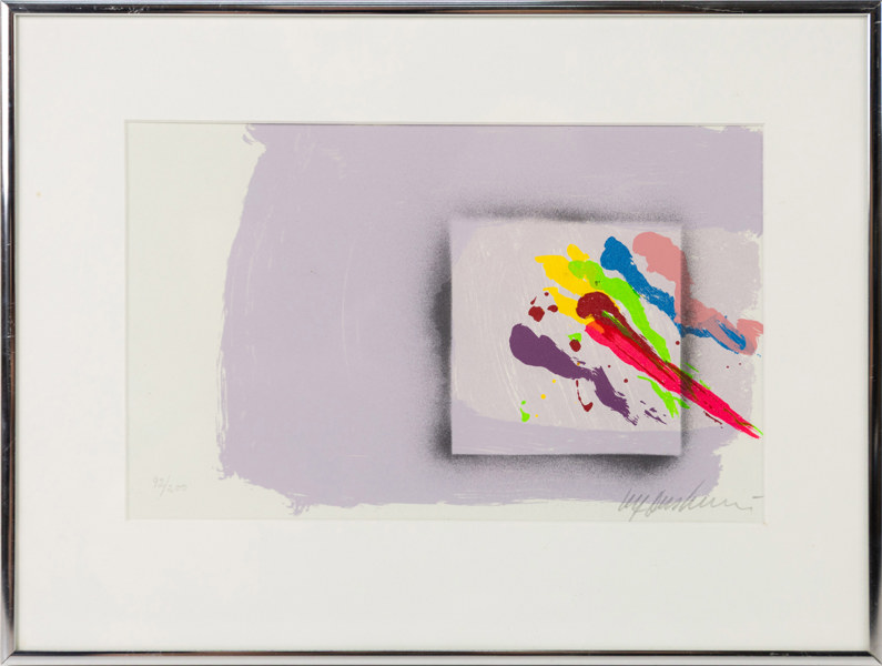 Ulf Onsberg, litografi, signerad, numrerad 92/200, 41 x 31 cm