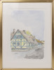 Carl-Richard Carlenstierna, litografi, signerad, 43x56 cm