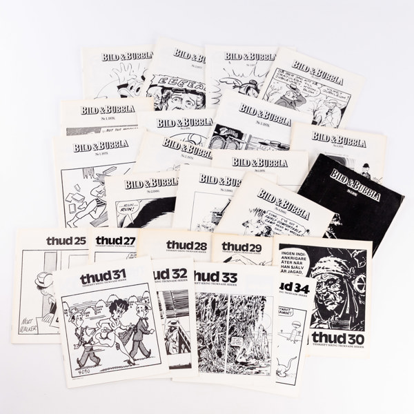 Seriemagasin, 24 st, "Bild & Bubbla", 70-tal