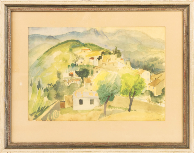 Isaac Grünewald, e., tryck, 58 x 46 cm