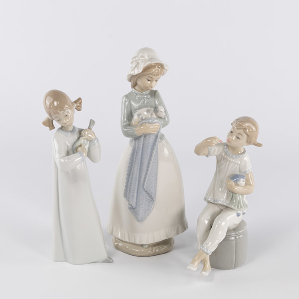 Figuriner, 3 st, Nao, Lladro