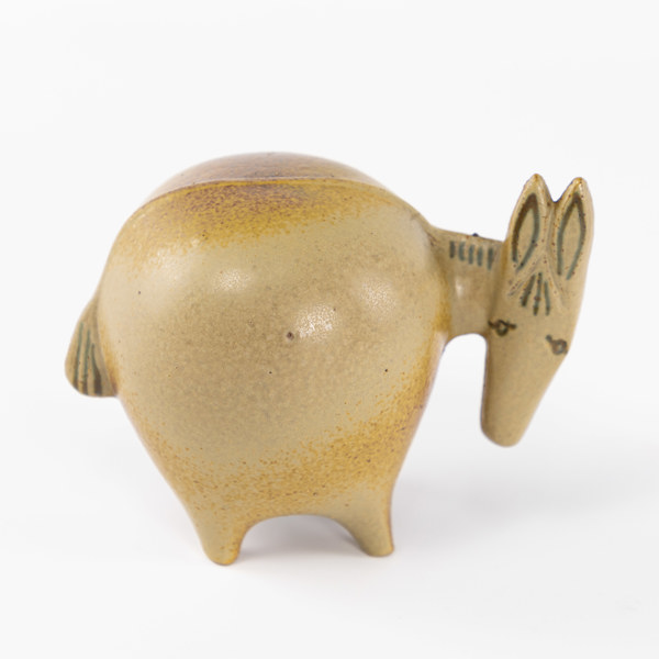 Lisa Larson, figurin, "Åsna", Gustavsberg, höjd 9,5 cm