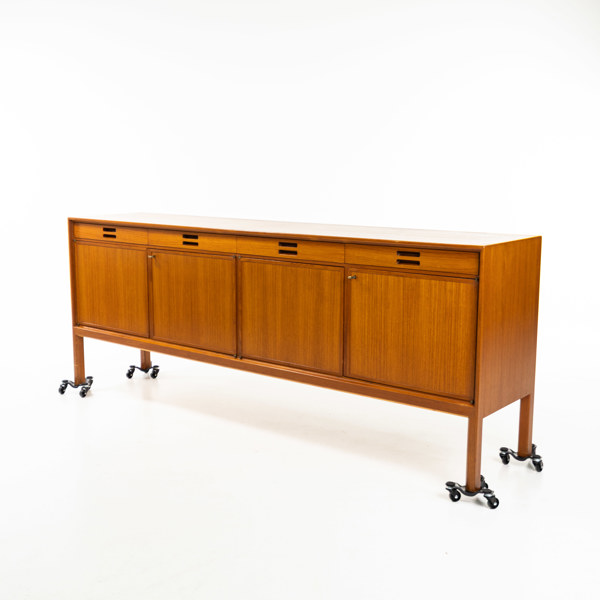Bertil Fridhagen, sideboard, "Dinett", 60-tal, Bodafors, längd 210 cm