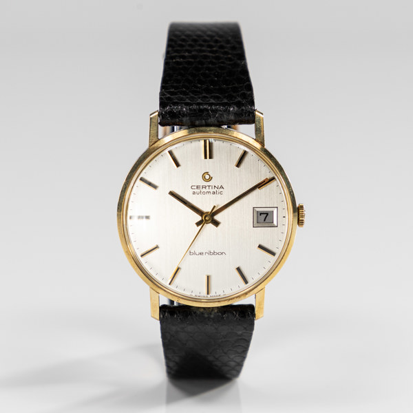 Certina, Blue Ribbon Automatic, 14k guld, 70-tal