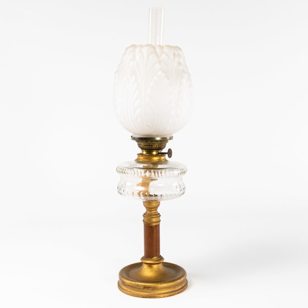 Fotogenlampa, höjd 59 cm