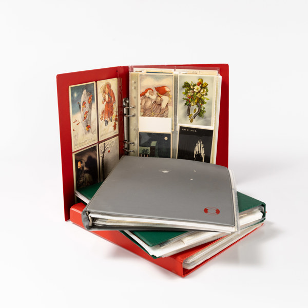 Jul- och påskkort, flera album, bl a Jenny Nyström