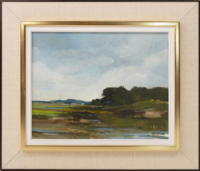 Kurt Losell, olja på duk, signerad, 60x50 cm