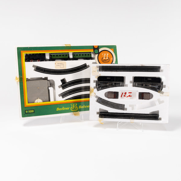 Modelljärnväg, "Berliner TT Bahnen", startset samt extra räls
