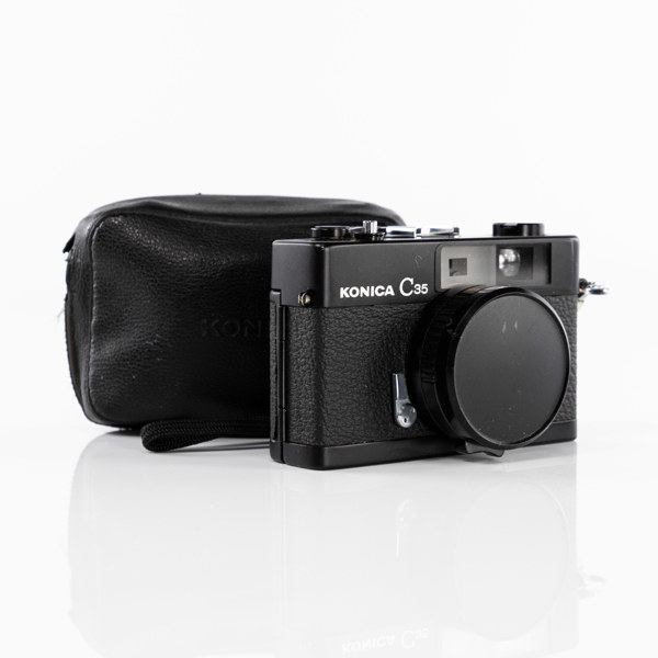 Kompaktkamera, Konica, C35, 70-tal, Japan