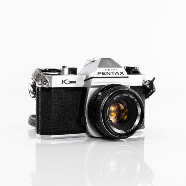 Systemkamera, Pentax, K1000, 50 mm, 70-tal, Japan