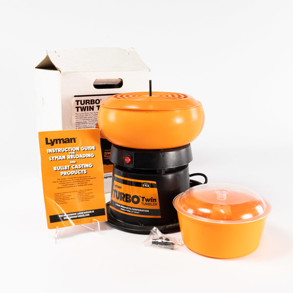 Polermaskin för t ex hylsor, Lyman Turbo Twin Tumbler