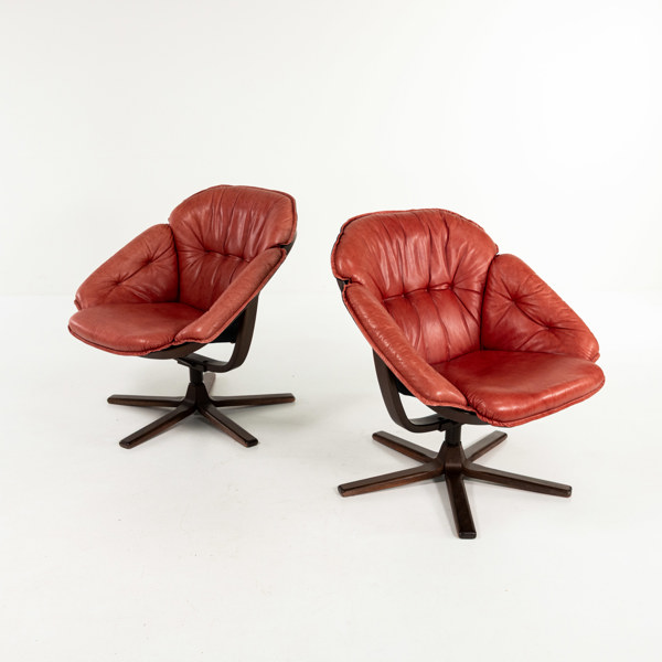 Fåtöljer, ett par, Göte Möbler