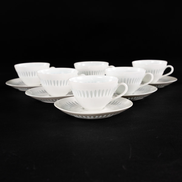 Friedl Holzer-Kjellberg, moccaservis 12 delar, Arabia