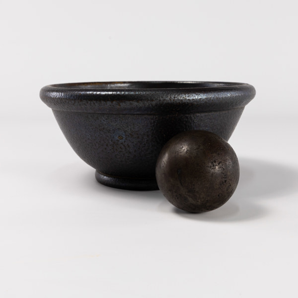 Skål med senapskula, Höganäs, Ø 26 cm