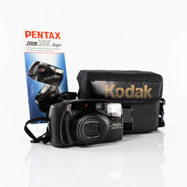 Zoomkamera, Pentax Zoom 105 Super, 90-tal, Japan