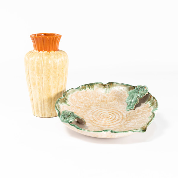 Lergods, 2 delar, bl a Upsala-Ekeby