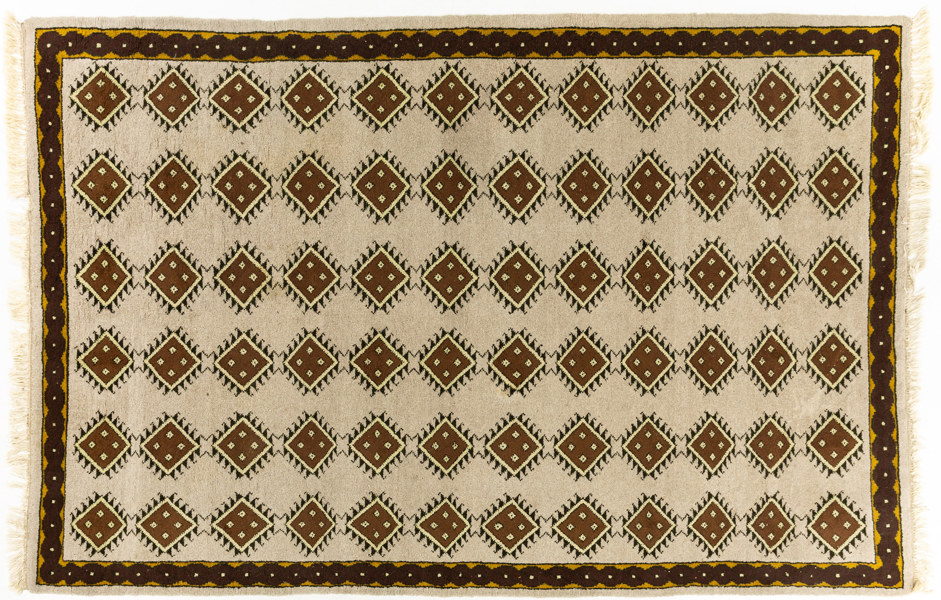 Handknuten matta, Elabiar, Libyen, 300 x 193 cm