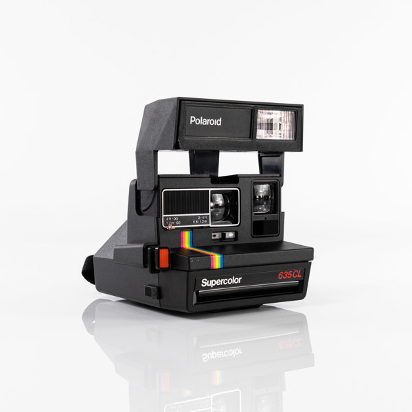 Direktfilmskamera, Polaroid, Supercolor 635 CL, 80-tal, USA