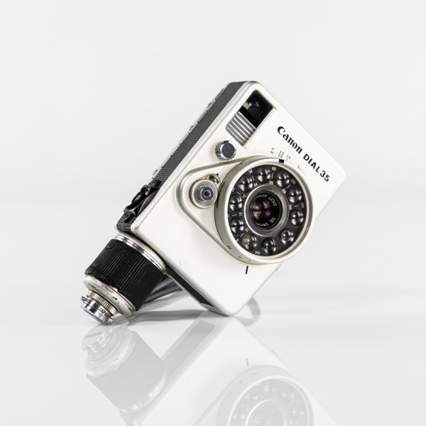 Kompaktkamera, Canon, Dial 35, halvformat, 60-tal, Japan