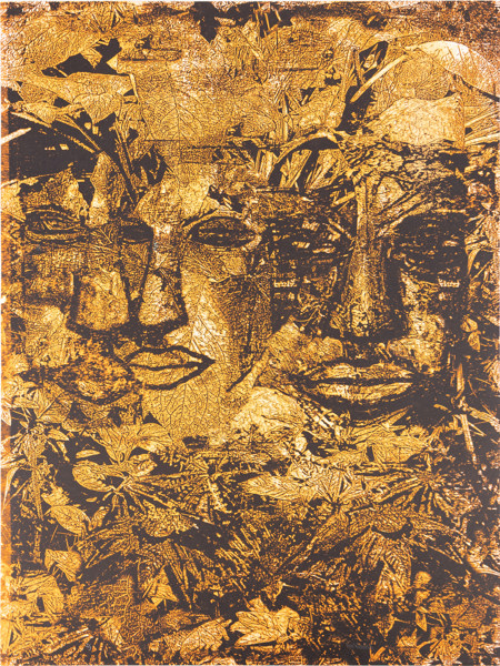 Kent Wahlbeck, handkolorerad litografi, 1/3, signerad, 61x78 cm