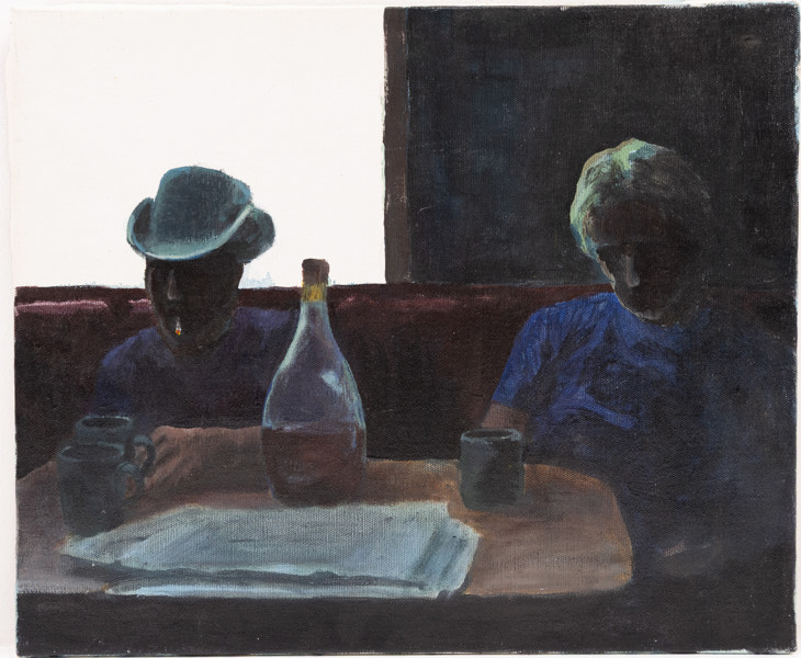 Petter Ternström, olja på duk, signerad, 46 x 38 cm